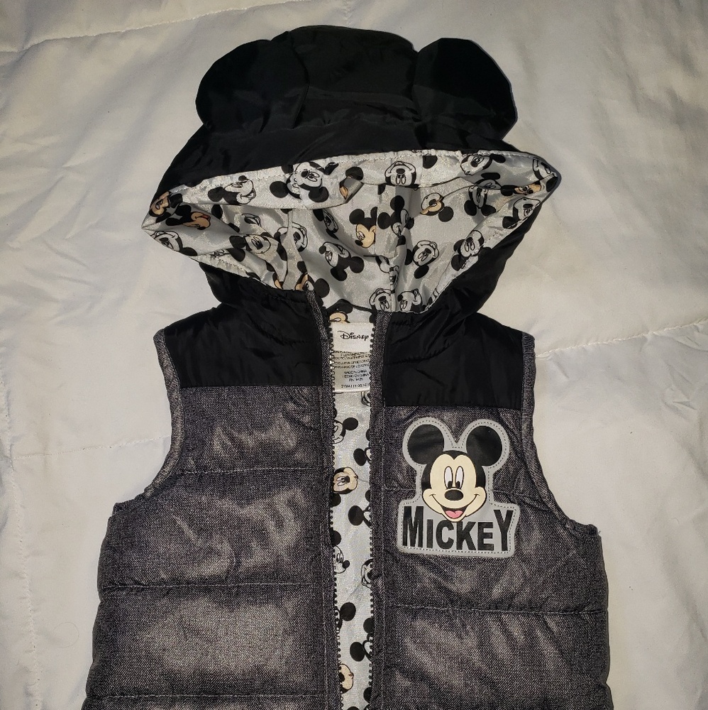 Mickey Mouse Puffer Vest
